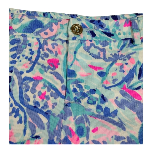Lilly Pulitzer Callahan Short with Lace Breakwater T‎ Party Wave - Picture 3 of 14